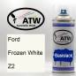 Preview: Ford, Frozen White, Z2: 400ml Sprühdose, von ATW Autoteile West.